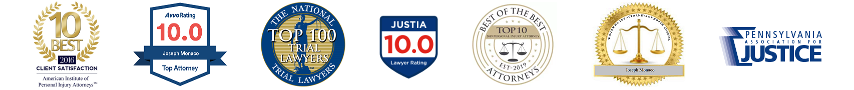 10 Best 2016 Client Satisfaction | American Institute of Personal Injury Attorneys